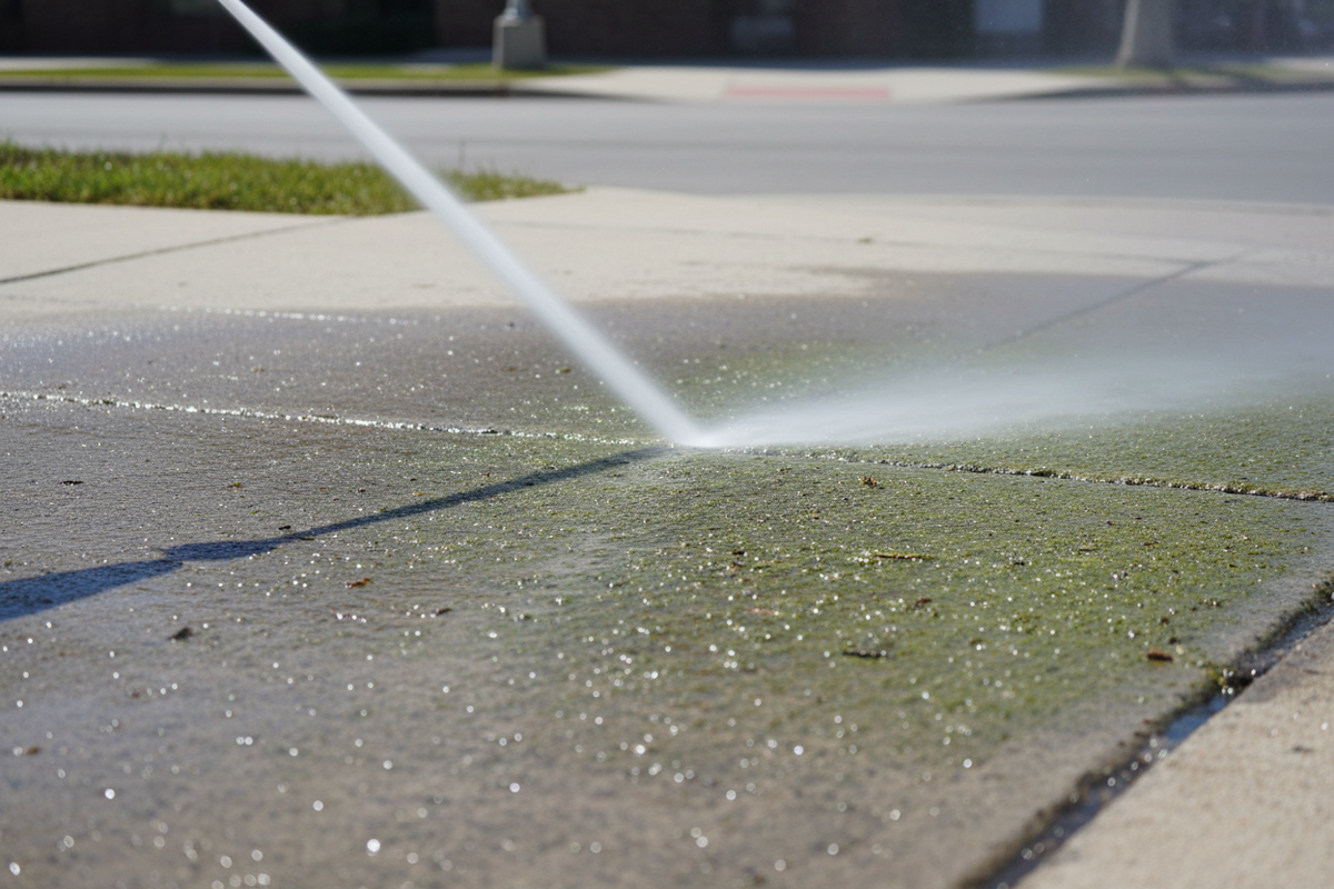 Sidewalk Cleaning